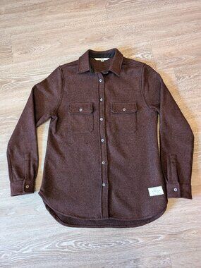 Beautiful Anian Melton Wool Shirt